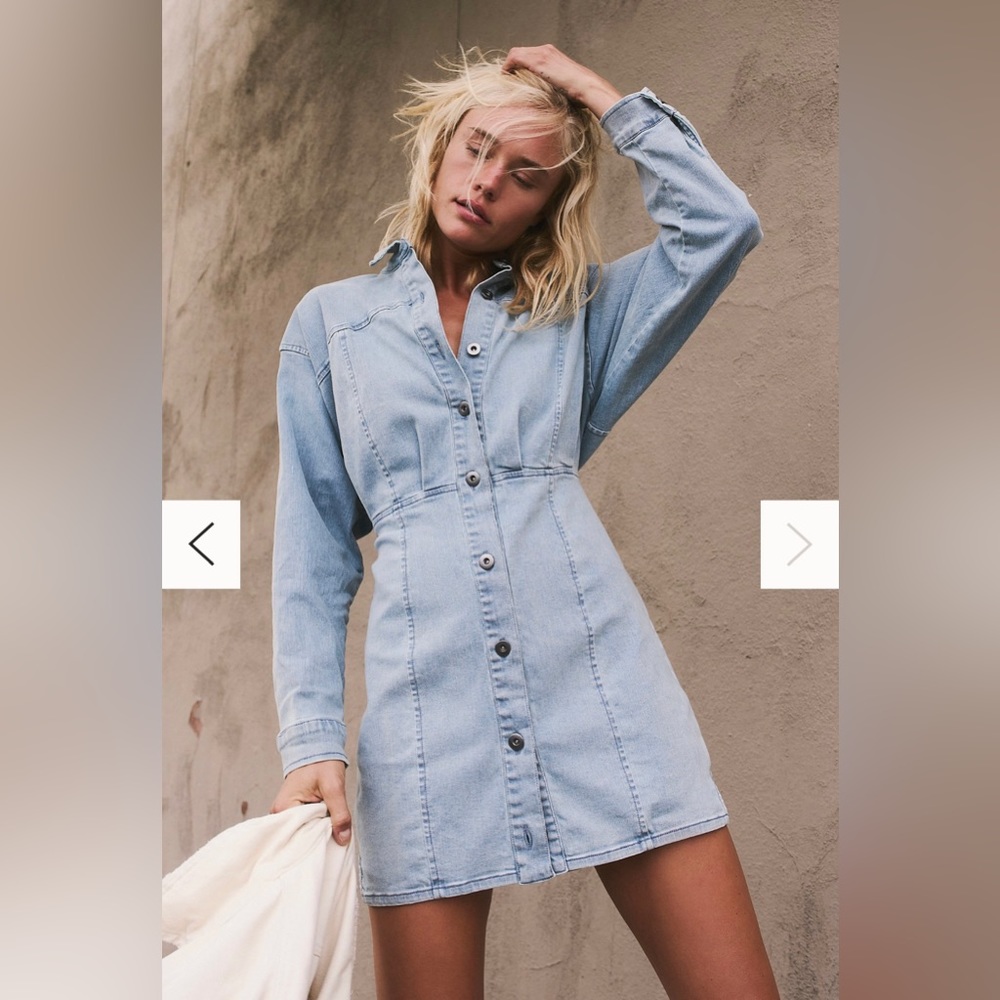 Free People Denim Dress